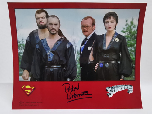 Superman 2 Richard Le Parmentier Autograph Foto De 25x20 (Usado)