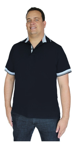 Camisa Polo Plus Size Extra Camiseta Tamanho Grande Zambelê