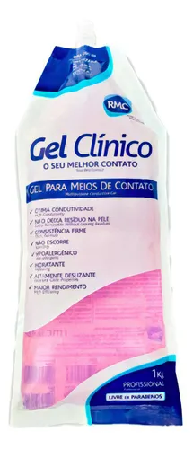 Kit 6 Gel Conductor Estética Fisioterapia Medicina Rosa 1kg
