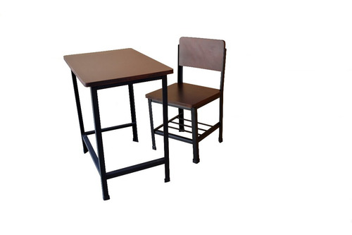 Imagen 4 de 4 de Mesa Silla Tipo Pupitre Junior Para Primaria Clamika C-402