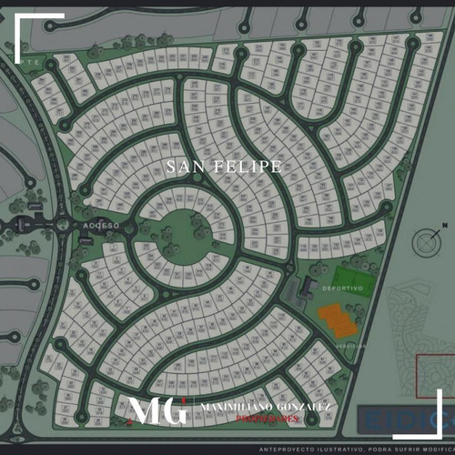 Imagen 9 de 9 de Lote En Venta Barrio Privado San Felipe Canning