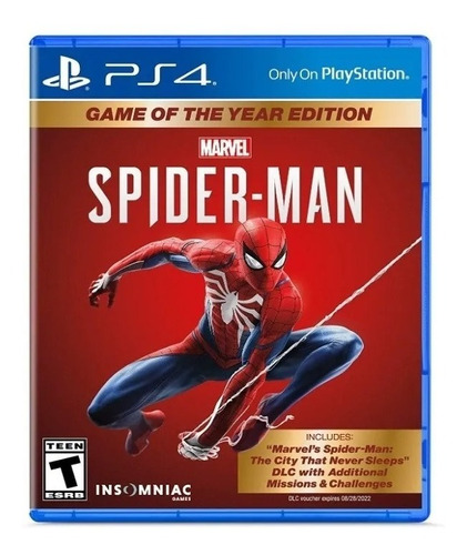 Spiderman Juego Del Año Ps4 Nuevo Sellado!!!
