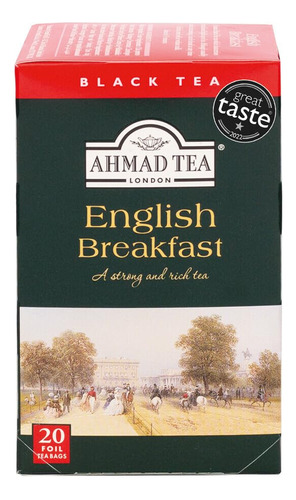 Ahmad Tea S - Te De Desayuno Ingles 1.4oz - 20 Bolsas De Te