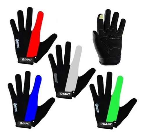 Guantes Dedo Largos Bici /moto/reforzados Giant