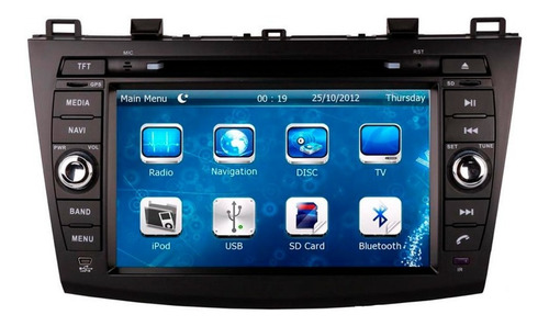 Radio Multimedia Especifica Para Mazda 3 - Android Para Auto