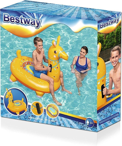 Flotador Inflable Llama Colchoneta Bestway Pce 41434 Bigshop