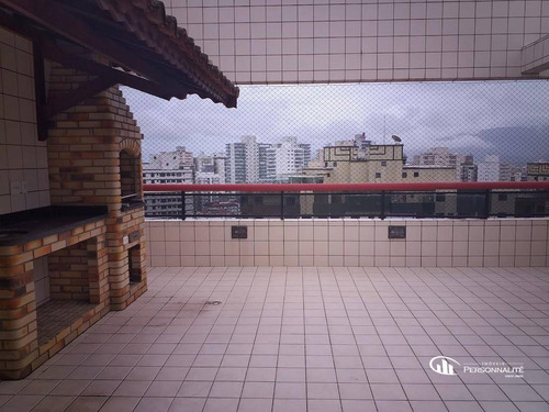 Imagem 26 de 26 de Cobertura Com 3 Dormitórios À Venda, 207 M² Por R$ 1.100.000,00 - Tupi - Praia Grande/sp - Co0004