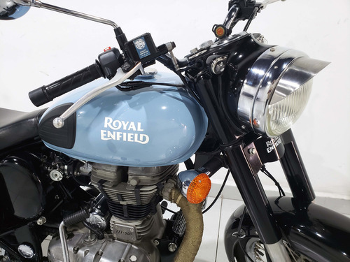 Royal Enfield Bullet Classic 500 2018 Azul