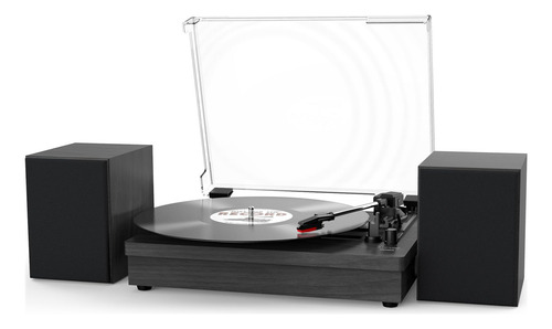 Tocadiscos Con Altavoces Estéreo Dobles, Tocadiscos De Vinil
