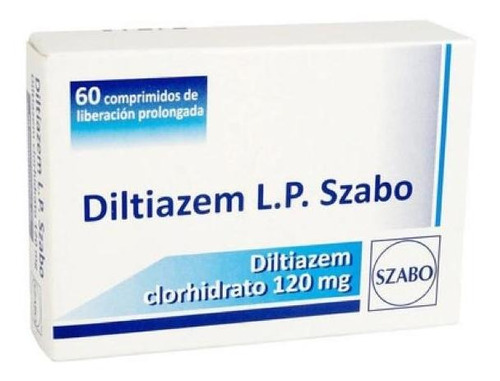 Diltiazem Lp 120 Mg   60 Comprimidos