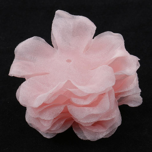 2 X 50pcs 5 Colors Decorative Chiffon Flowers Petals For