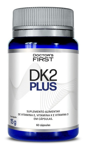 Suplemento Em Cápsulas Dk2 Plus 60un Com Vitaminas D3 E K2