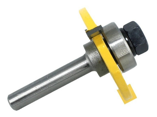 Imagen 4 de 6 de Set 2 Fresas Tupi 8 Mm Para Machihembrado Para Espesor 3/4'