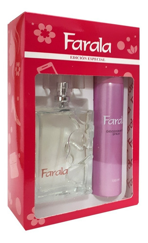 Perfume Fragancia Dama Farala 100ml + Desodorante Spray Febo