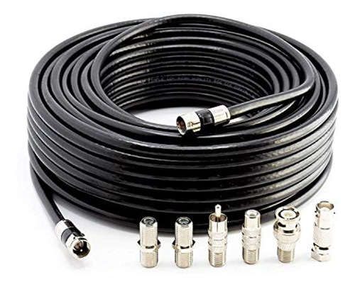 El Kit De Cable Coaxial Digital Cimple Co Con Extremos Unive