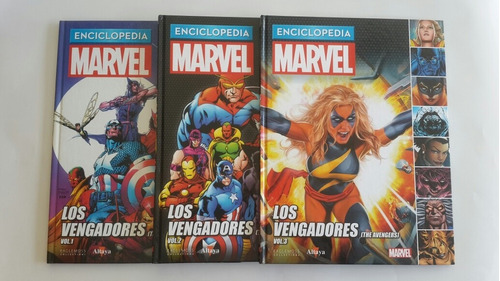 Pack Enciclopedia Marvel - Vengadores - Los Germanes