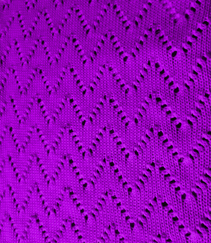 Tela Calada Tipo W 100% Algodón Peinado Color Morado.