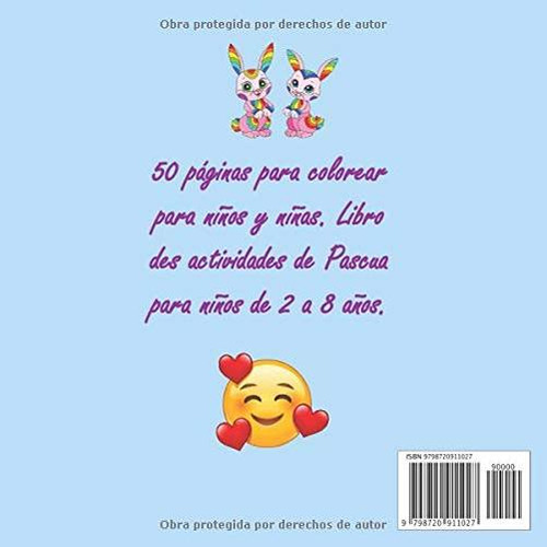 Pascua Pascua Libro De Colorear: 50 Paginas De Pascua Para C