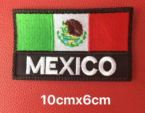 Parche Bandera De Mexico Parche Biker