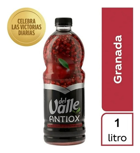 5 Pza Néctar Del Valle Antiox De Manzana Con Extracto De Gra