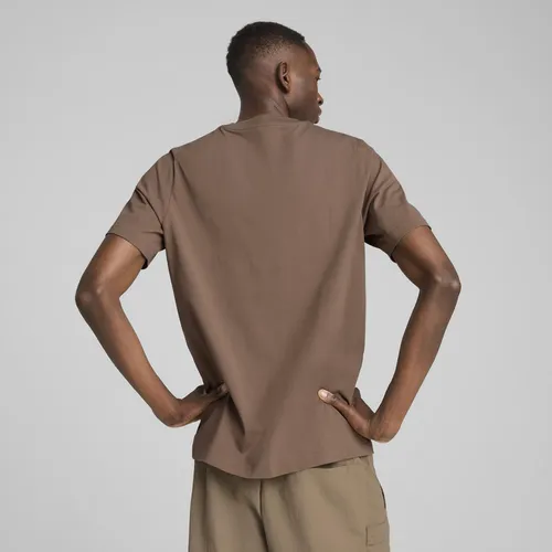 Polera Puma Wardrobe Ess Tee Cafe Hombre