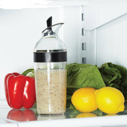 4 Mezclador De Salsas Manual De Botella Emulsionadora Negro