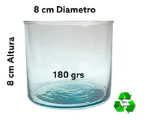 Comprar Frascos \u002F Cilindro 8x8cm Para Velas 12 Pz (solo Frascos)