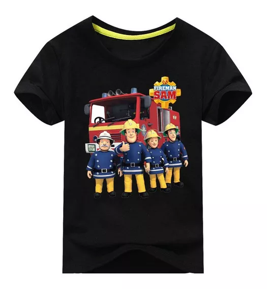 Sam el bombero Chicos Camiseta Mangas largas Gris 