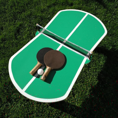Mesa De Ping Pong Artesanal. Mini (90x50).
