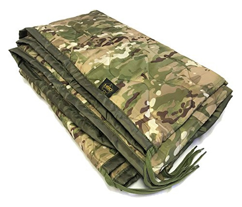 Poncho Liner Woobie Estilo Militar Manta Ligera Ocp Cam...