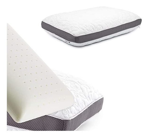 Almohada De Memoria Con Doble Ventilación Para Dormir.