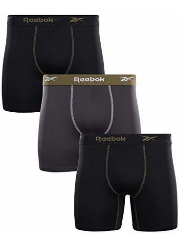 Set De 3 Bóxer Briefs Performance Talla Small Para Hombre