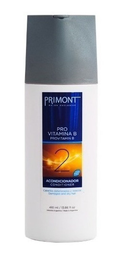 Primont Acondicionador Pro Vitamina B Pelo Dañado X 410ml