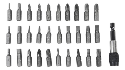 Set De Puntas Para Destornillador 31 Unidades