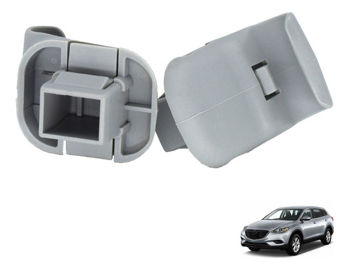 Clips Parasol Visera De Clip Color Gris Mazda 3 2004-2013