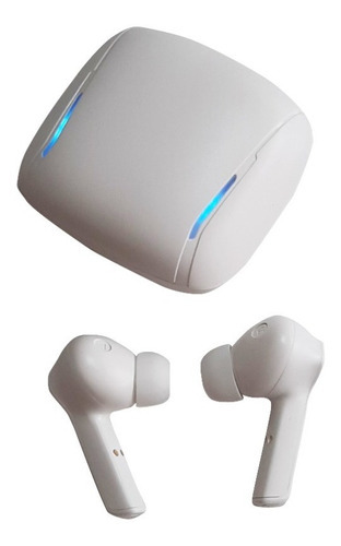 Auriculares Gamer Inalámbricos In-ear Bluetooth Envolventes Color Blanco