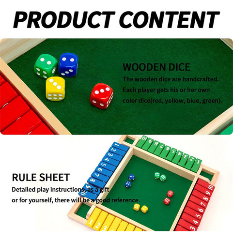 Cierra La Caja,, Juego De Mesa De Matemáticas, Juego De