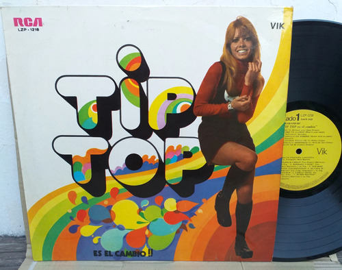 Tip Top Es El Cambio - Lp Beat Año 1972 - Rainbow Sesto Etc