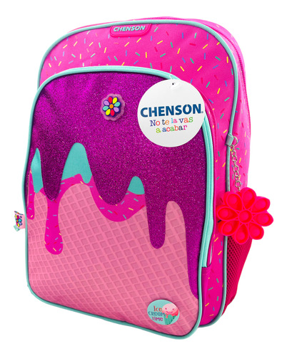 Mochila Chenson, Happy Girl Para Niñas Extra Grande, Uso Rudo Original