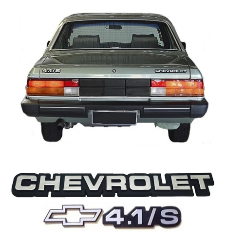 Kit Emblemas Insignias Para Chevrolet Opala 4.1/s