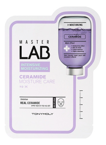 Tony Moly Mascarilla Rostro Master Lab Ceramidas