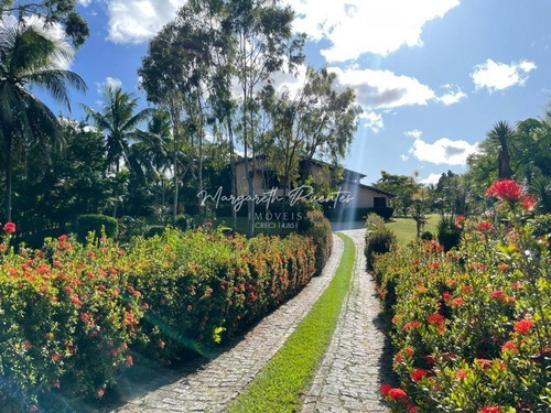 Imagem 3 de 30 de Casa Em Excelente Condomínio Na Estrada Do Coco Com 5.500m² De Terreno, Portão, Lauro De Freitas - Ca00307 - 70731467