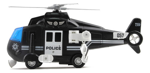 Vokodo Helicóptero De Policía 11 Con Luces Y Sonidos Emp...