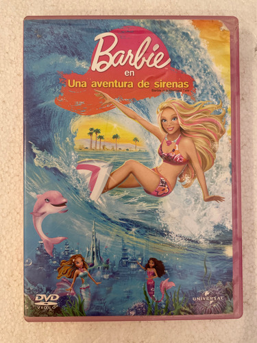 Dvd Original Barbie En Una Aventura De Sirenas Mermaid Tale (Usado)