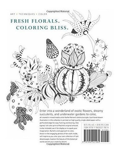 Botanical Wonderland A Blissful Coloring Retreat..., de Reinert, Rac. Editorial Get Creative 6 en inglés