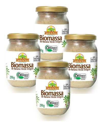 Biomassa De Banana Verde Integral 250g Saúde Da Terra