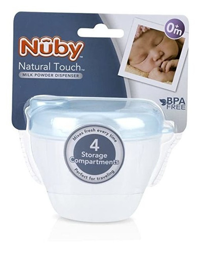 Nuby Natural Touch Leche En Polvo Dispensador