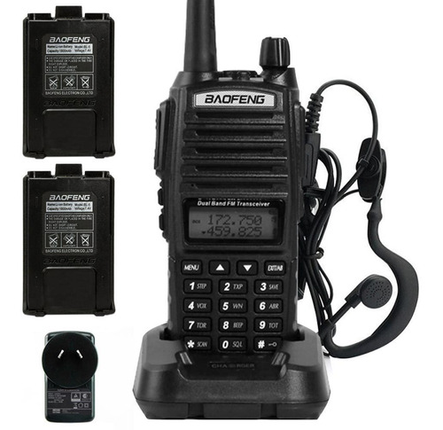 Handie Baofeng 2 Banda Uv-82 Vhf/uhf  8w Alcance Original