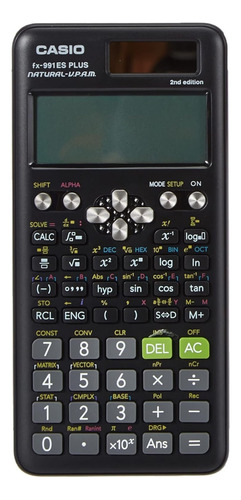 Calculadora Cientifica Casio Fx-991es Plus 2da Edicion Negro