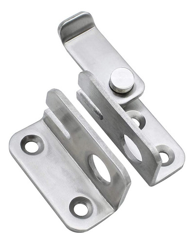 . Pestillo Grueso De Acero Inoxidable Con Hebilla Para